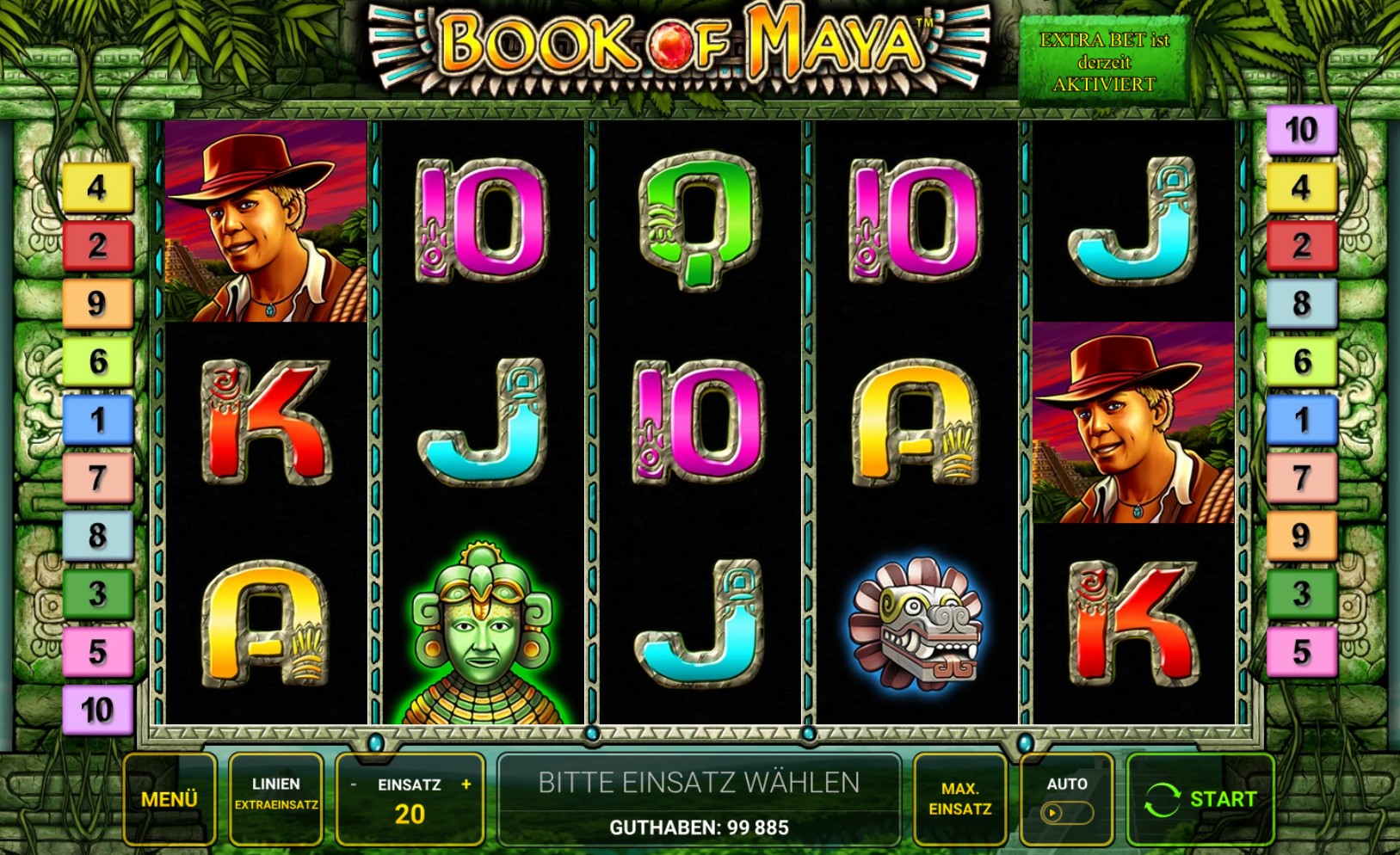 Book of Maya Slot gameplay image